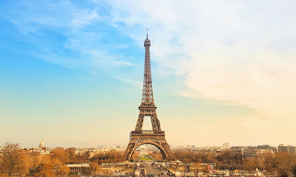 Eiffel Tower, iconic landmark of Paris